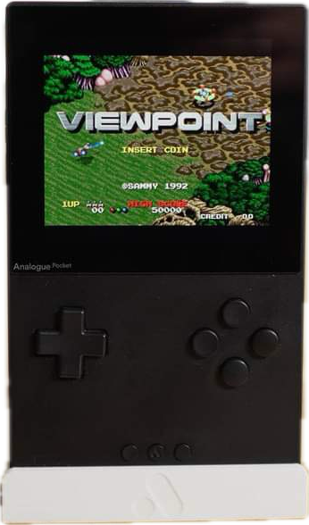 Analogue Pocket Stand - Retro Frog - Stone Age Gamer