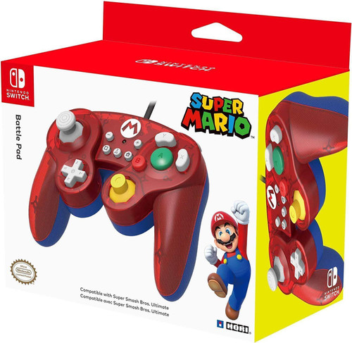 Super Mario Battle Pad for Nintendo Switch - Hori - Stone