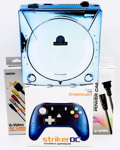 Dreamcast本体…＆付属品 Upgraded Sega Dreamcast Console MODE M.2 Bundle w/ Premium