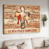 Surrounded By Your Glory What Will My Heart Feel Will I Dance For You Jesus, Cardinal Bird, God Cross Poster and Canvas