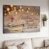Because Someone We Love Is In Heaven There’s A Little Bit Of Heaven In Our Home Poster and Canvas