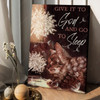 Cat Lover, Give It To God And Go To Sleep, Dandelion Cat Poster and Canvas