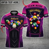 Personalized Billiard Ball Team Polo Shirt