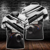 Custom Photo T-Shirt Personalized Name 3D Photography Polo Shirt