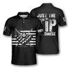 Custom Billiard Just the Tip I Promise Custom Billiard Shirts for Men, Custom Billiard ball for Team, Men's Billiard Polo Shirts