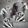 Custom Billiards Multicolor Options Blade Of Glory Personalized Name, Team Name 3D Polo Shirt