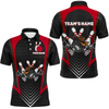 Custom Funny Bowling Cowboy Multicolor Option Customized Name 3D Shirt, Gift for Bowling Lovers