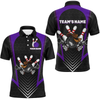 Custom Funny Bowling Cowboy Multicolor Option Customized Name 3D Shirt, Gift for Bowling Lovers