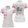 Golf Friends Women Polo Shirts Multi-color, We're More Than Just Golf Friends We're Small Gang Women Polo Shirt, Best Gift For Best Friends