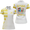 Golf Friends Women Polo Shirts Multi-color, We're More Than Just Golf Friends We're Small Gang Women Polo Shirt, Best Gift For Best Friends