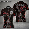 Custom Mechanic Dragon V8 Engine Custom Name Multi Color Printed 3D Polo Shirt