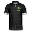Custom Tennis The Voices In My Head Customized Name All Over Printed Polo Shirt, Idea Gift for Tennis Players