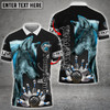 Custom Alpha Wolf Bowling And Pins Multicolor Customized Name 3D Shirt, Gift for Bowler
