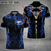 Custom Coolspod Billiards Maori Grunge Multicolor Option Customized Name 3D Polo Shirt