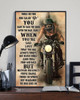 Motorcycle Lover, While On This Ride Called Life You Have Take The Good With The Bad Smile When You’re Sad Poster and Canvas