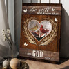 Be Still And Know That I Am God, Cardinal Bird Poster Poster and Canvas