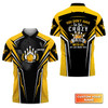 Custom Yellow Bowling We Can Train You Personalized Name 3D Polo Shirt