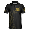 Golfing Is My Superpower Golf Men Polo Shirt, Black Golf Club Shirt For Male Players, Cool Golf Gift For Men, Best Gift For Golfers