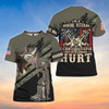 I'm A Marine Veteran I Can Fix Stupid But It's Gonna Hurt All Over Printed Shirt