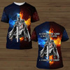 A Child Of God A Man Of Faith A Of Chirst Faith Knight Jesus V3 All Over Printed Shirts