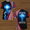 Jesus Christ Jesus Because Of Him Heaven Knows My Name All Over Printed Shirts