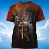 Knight Templar T-Shirt, Faith Over Fear T-Shirt