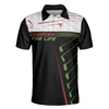 Golfer For Life Sporty And Elegant Design Golf Men Polo Shirt, Active Golf Shirt Design For Men, Best Golf Gift Idea, Best Gift For Golfers
