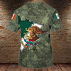Customized 3D all over printed Mexican Shirt, Mexico T shirt, Mexican Shirts for Men and Women