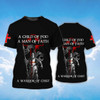 Knight Templar Tshirt A Child Of God Tshirt A Man Of Faith 3D Shirts