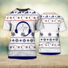 Custom Personalized Name 3D Dispatcher Tshirt Dispatcher Christmas Textures Dispatcher Uniform