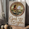 Horse Poster, God Gave Me You Poster and Canvas