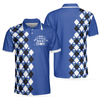 Golf Men Polo Shirt, I Need My Daily Dose Of Iron Polo Shirt, Argyle Pattern Polo Shirt, Best Golf Shirt For Men