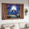 Thanks God For Bringing You, Into My Life Poster and Canvas