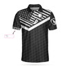Custom Golf And Beer That'S Why I'M Here Custom Polo Shirt, Personalized American Flag Golf Shirt For Beer Lovers Coolspod