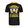 Weekend Forcast Beer And Golf Custom Name Polo Shirt, Customized Golf Drinking Shirt For Men, Beer Golf Shirt - Perfect Gift For Men, Golfers