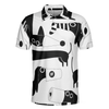 Funny Dachshund Men Polo Shirt, All My Dog Dachshund Shirt For Men, Black And White Dog Lover Polo Shirt, Gift For Dog Lovers