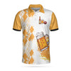 Bowling Solves My Most Problems Drinking Solves The Rest Polo Shirt, Argyle Pattern Beer Polo Shirt, Bowling Shirt For Men Coolspod
