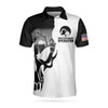 Heavy Equipment Operator Proud Skull American Flag Men Polo Shirt, If You Think You Can Do My Job Skull Heavy Equipment Operator Shirt, Best Gift For Men