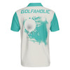 Life Is Full Of Important Choices Golf Polo Shirt, Cyan Argyle Pattern Polo Shirt, Best Golf Shirt For Men