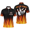Personalized Bowling Shirts Custom Bowling Team Jersey Bowling Polo Shirt for Men