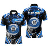 Custom 10 Ball Pool Billiard Jerseys For Men Custom Billiard Polo Shirts Team League Billiard Shirts