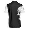 Life is Short Swing Hard Skull Albatross Polo Shirt, Golf Shirt For Men, Cool Gift For Golfers