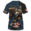 3D Us Army Veteran Soldier Full Print Shirt, Present To A Veteran, Eagle American Flag Independence Day 3D Hoodie, Hawaii Shirt