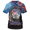 3D All Over Print Cool American Murica Shirt, Independence Day Usa Aloha Beach Shirt, 4Th Of July Hoodie Full Print