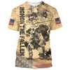 Honor The Fallen 3D Full Print Hawaiian Shirt For Veteran, Veteray Day 3D Tshirt, Bomber, 3D Sweatshirt To Veteran