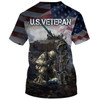 US Veteran Hawaiian Shirt, Aloha Beach Shirt For Independence Day, 3D Clothing For Veteran