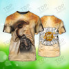 Jesus And Rottweiler T-Shirt, Dog T-Shirt