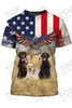 Labradors And Eagle T-Shirt, Labrador T-Shirt, Dog T-Shirt For Humans