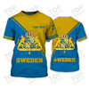 Sweden 3D Tshirt