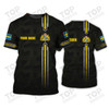 Custom Sweden Personalized Name 3D Tshirt